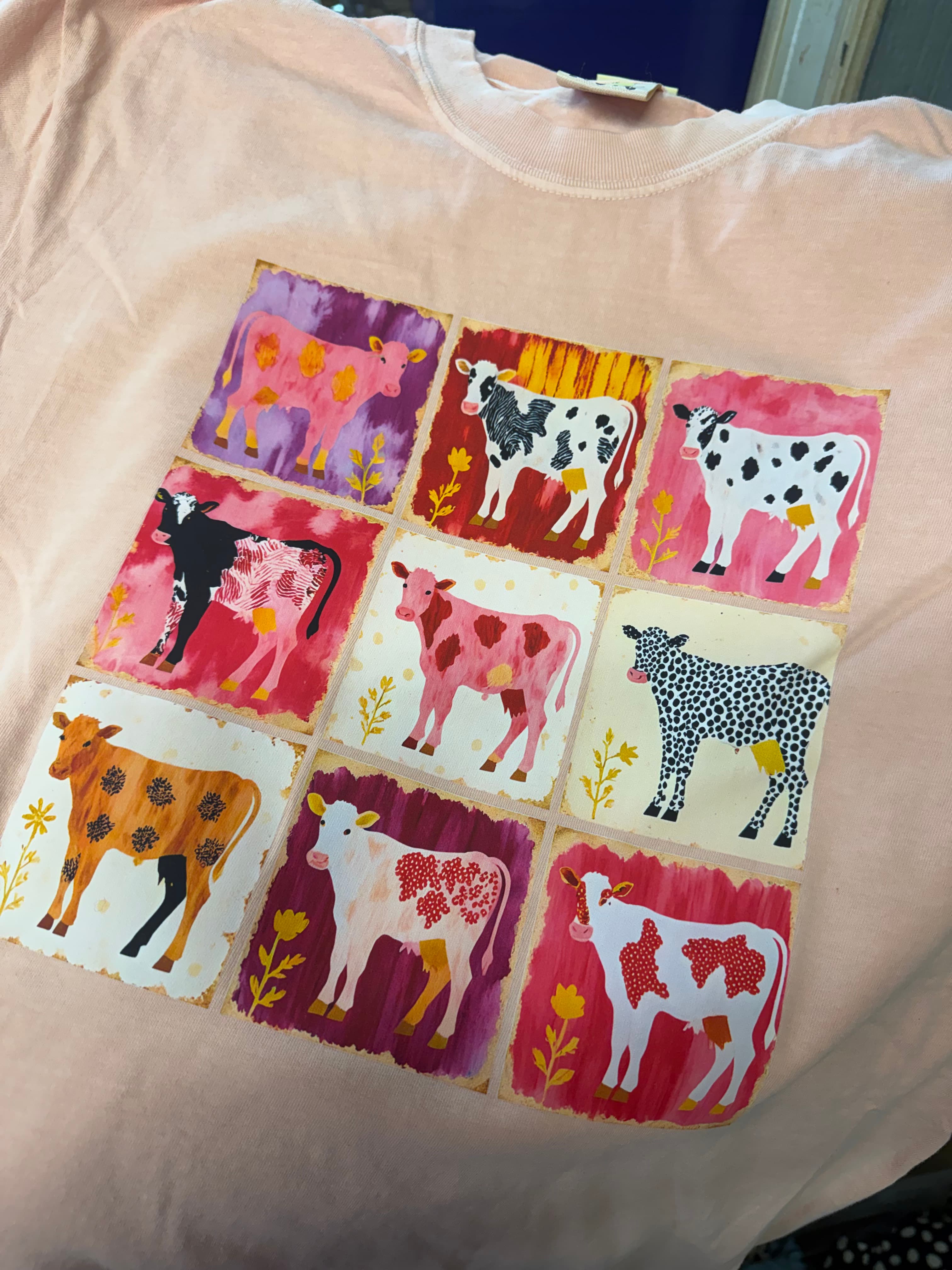 Cow Print Tee