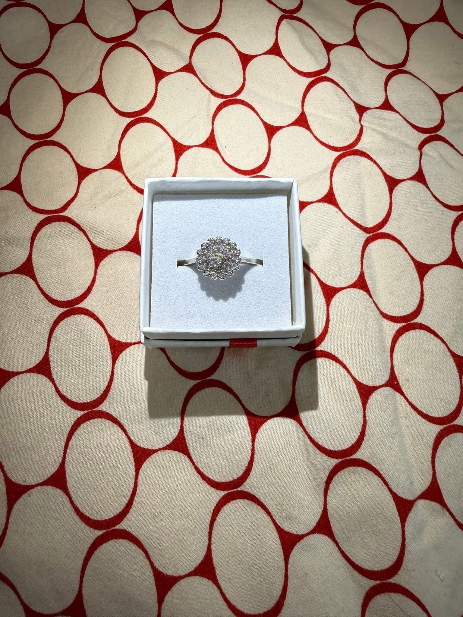 Diamond Heart Ring