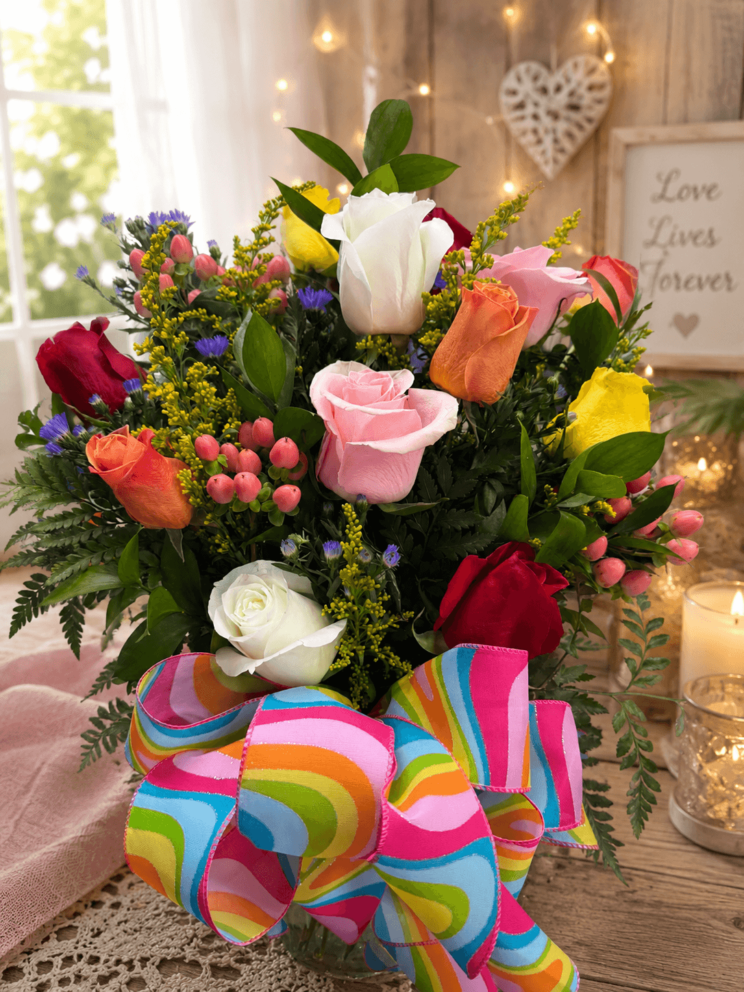 Mixed Rose Garden