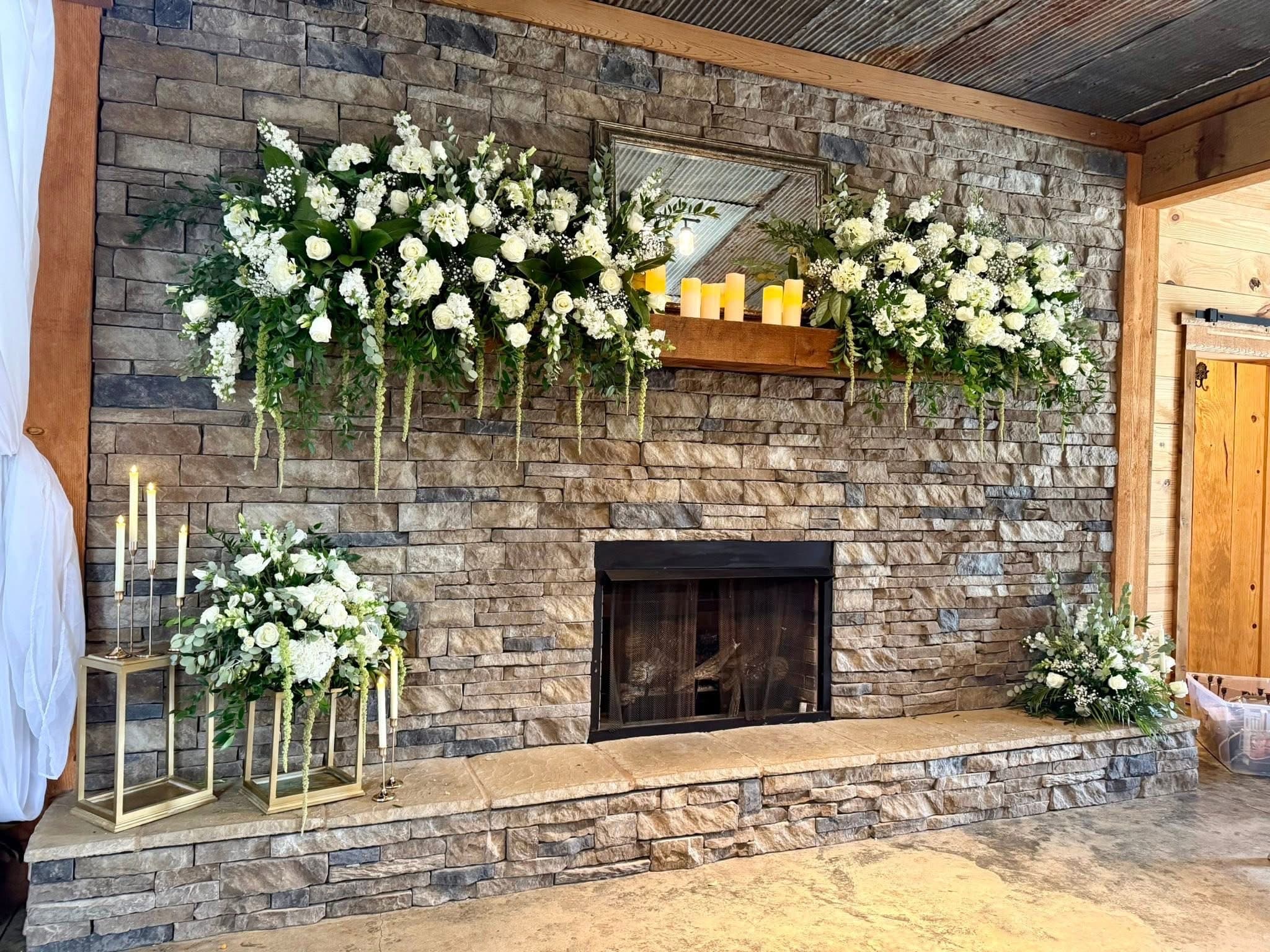 Fireplace Mantel Display